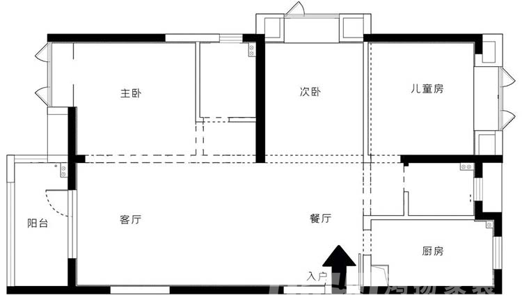 2022年房子怎麽91视频香蕉视频下载好看，91香蕉短视频家裝三居室“雅致灰調”91视频香蕉视频下载案例分享